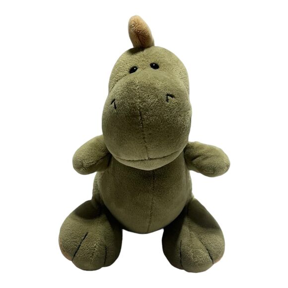 Nici Germany Green Dinosaur Plush Stuffed Animal - Picture 1 of 8